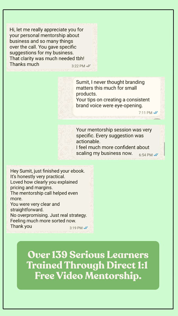 Mentorship Proof